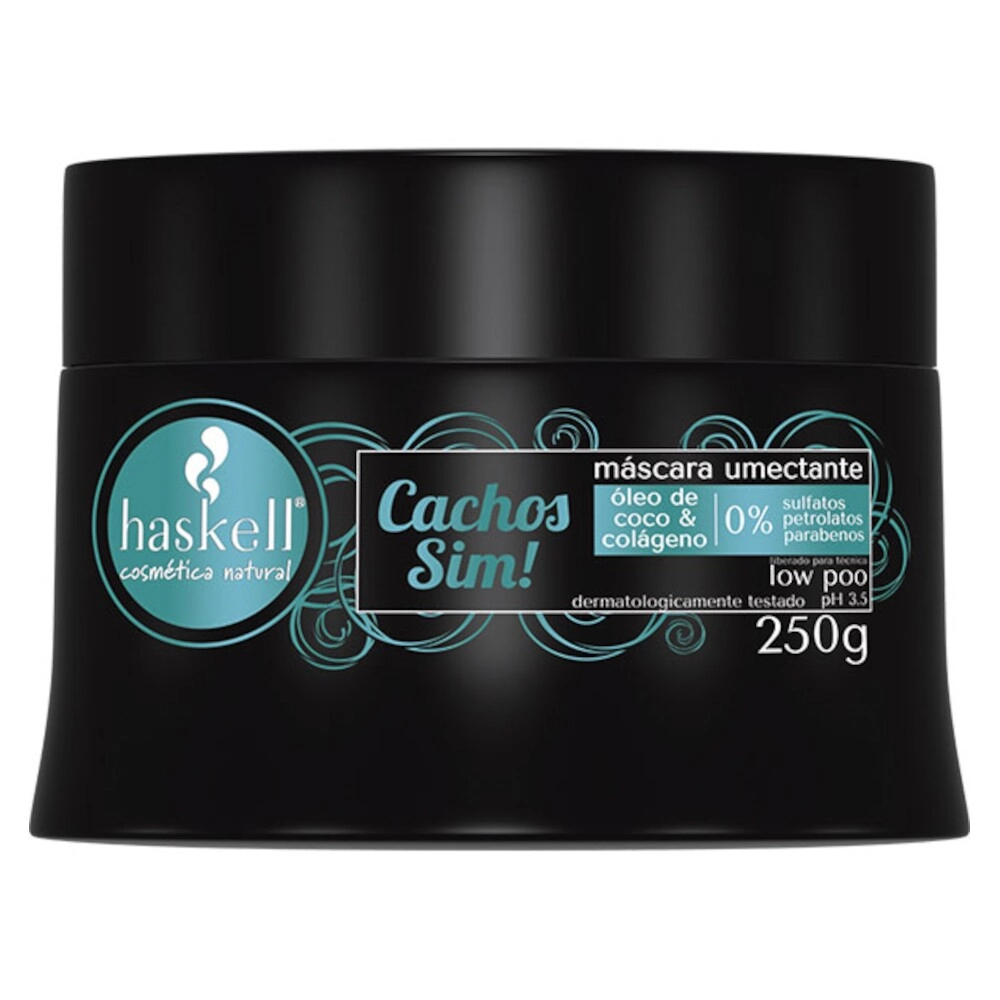 Mascara Umectante Cachos Sim 250g Haskell