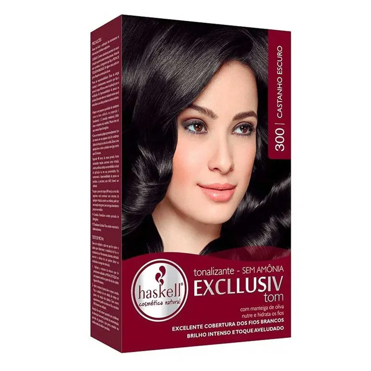 Tint Haskell Kit 300 Castanho Escuro