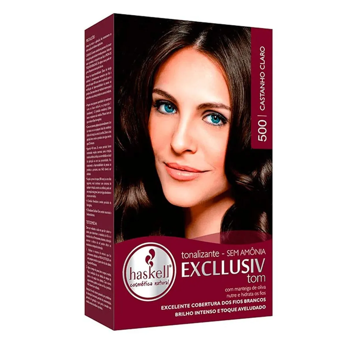 Tint Haskell Kit 500 Castanho Claro