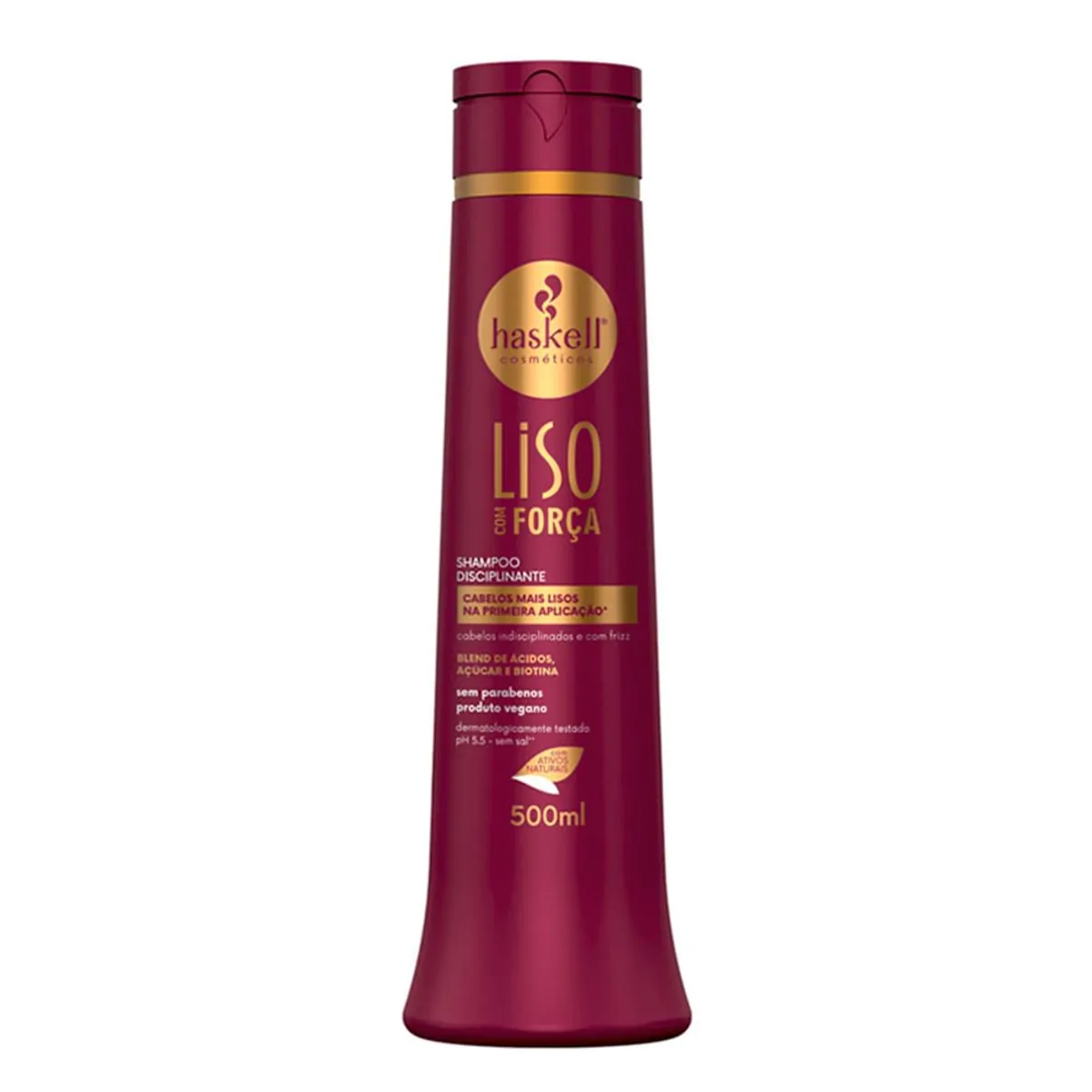 Haskell Liso Com Forca Sh 500ml