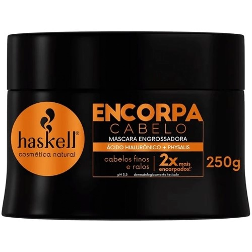 Creme/mascara Tratamento Haskell Encorpa Cabelo 250g