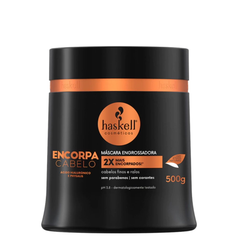 Creme/mascara Tratamento Haskell Encorpa Cabelo 500g