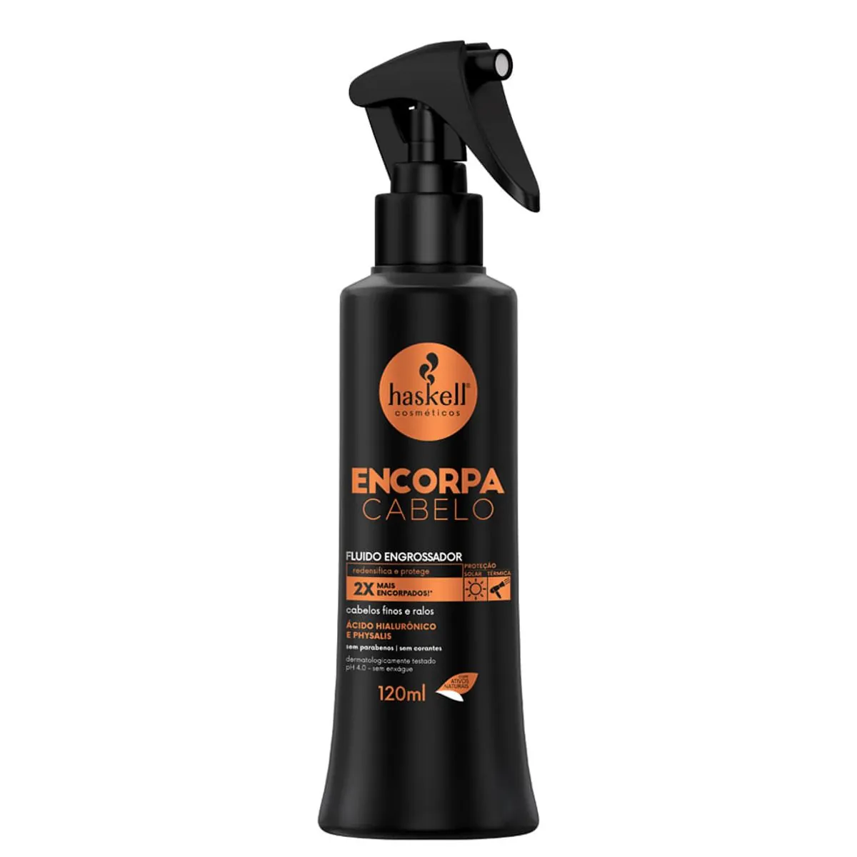 Fluído Engrossador Haskell Encorpa Cabelo 120ml