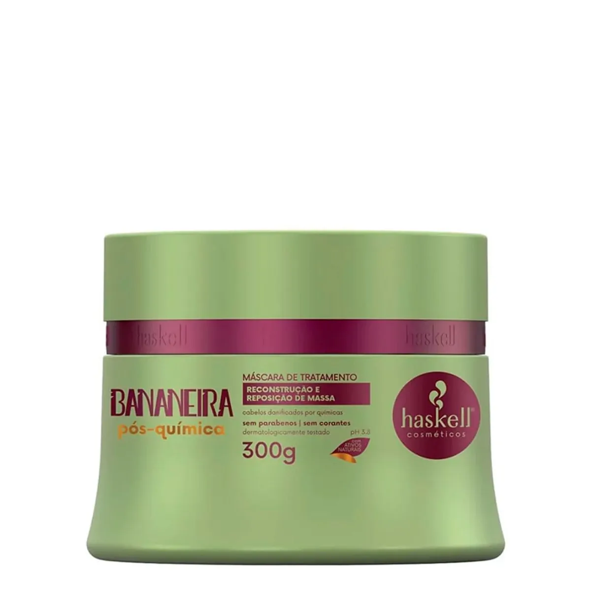 Haskell Bananeira Mascara de Reconstrução 300g