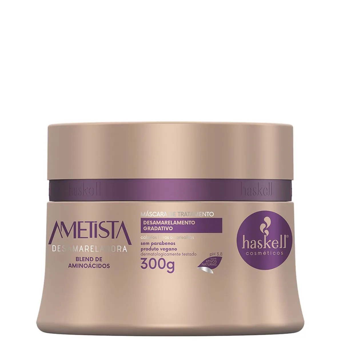 Creme/mascara Tratamento Haskell Ametista 300g