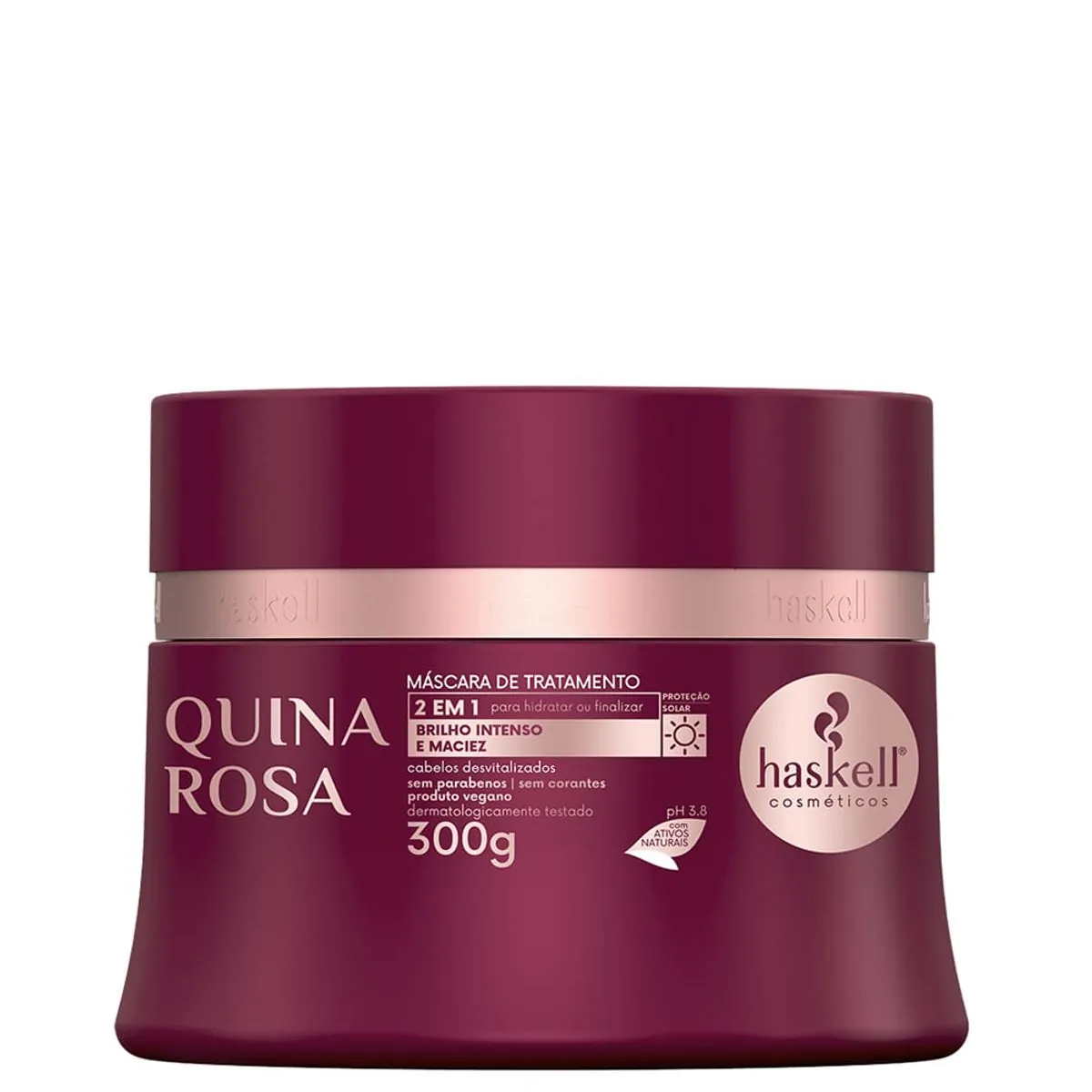Haskell Mascara Quina Rosa 300gr
