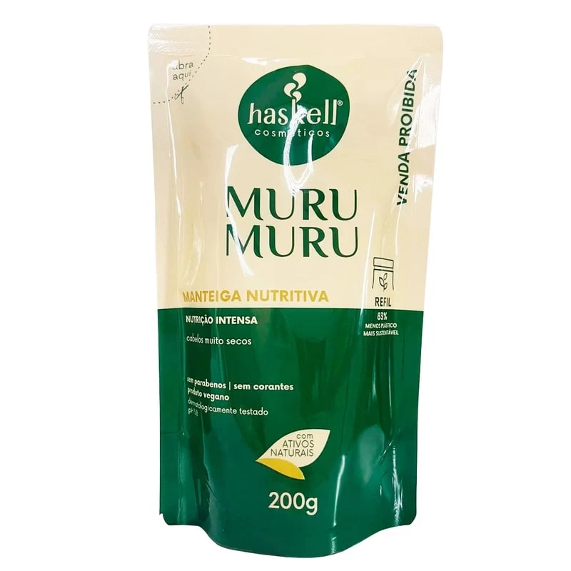 Refil Mascara 250g Murumuru Venda Proibida Haskell