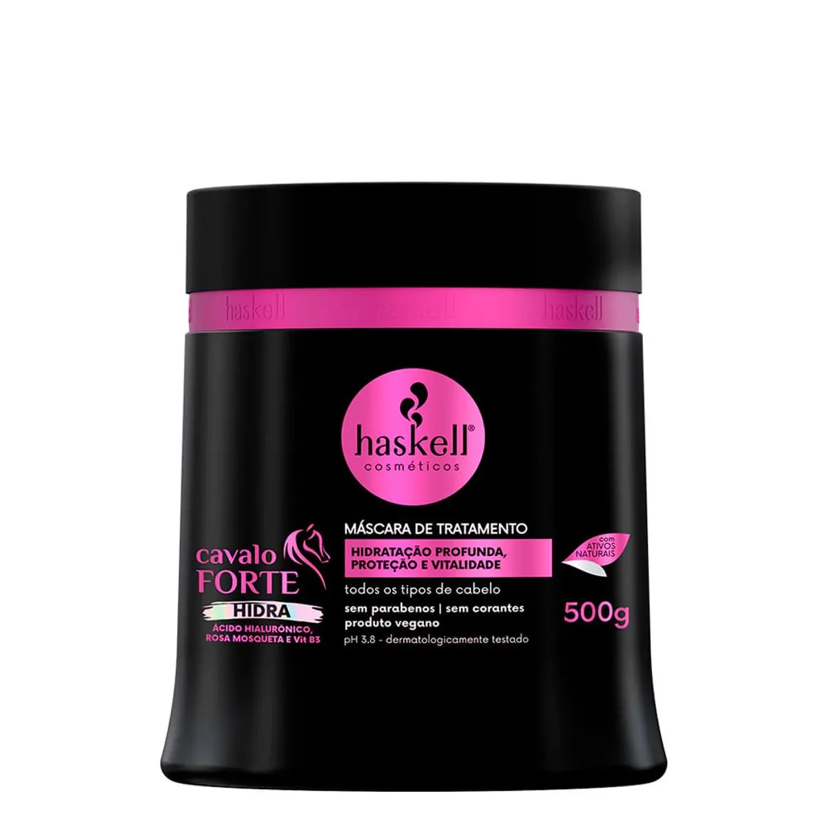Mascara Tratamento Haskell Hidra Cavalo Forte 500g