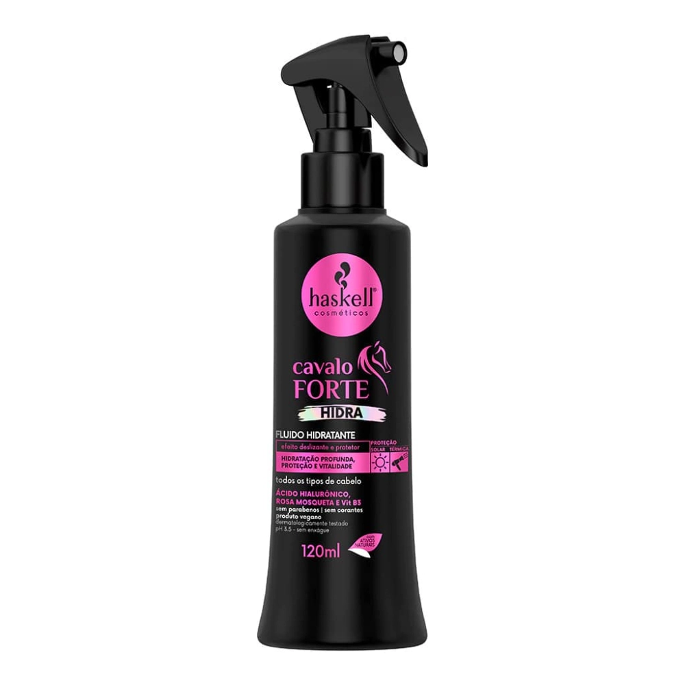 Fluido Spray Capilar Haskell Hidra Cavalo Forte 120ml