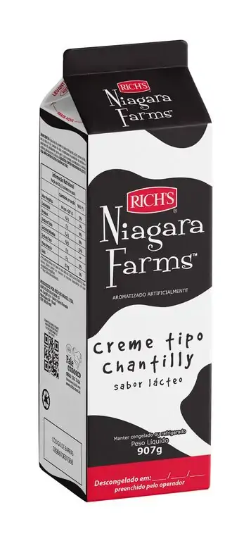 Creme Richs Topping Niagara Farms 907gr