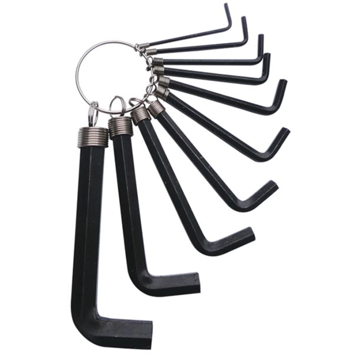 Kit Chave Allen 10 Peças Crv 1.5-2-2.5-3-3.5-4-5-6-8-10mm