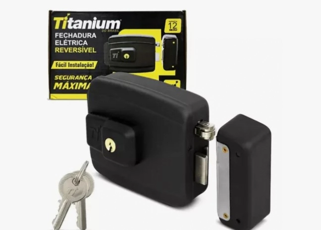 Fechadura Eletrica Titanium Do Brasil