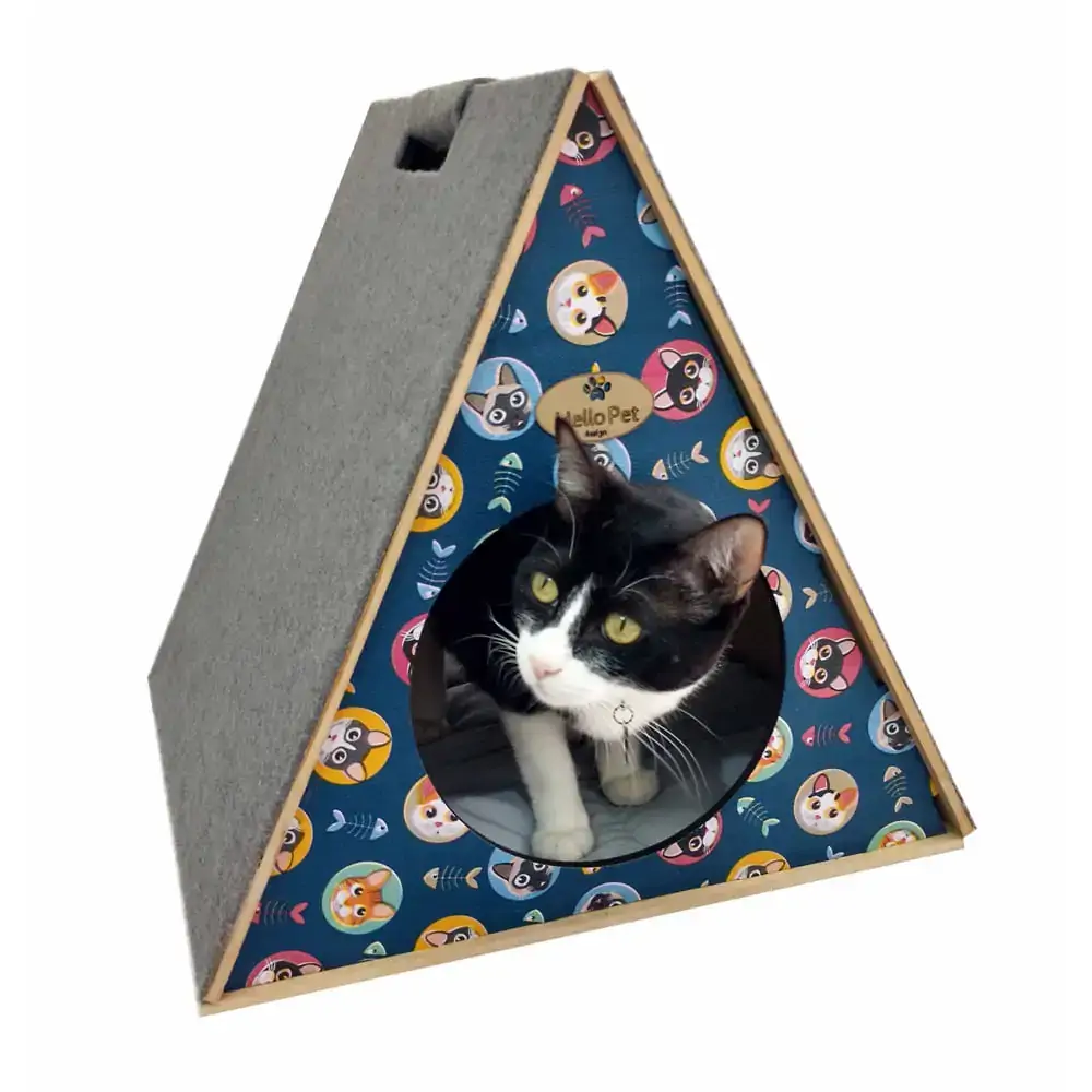 Toca Com Arranhador Petit Para Gatos