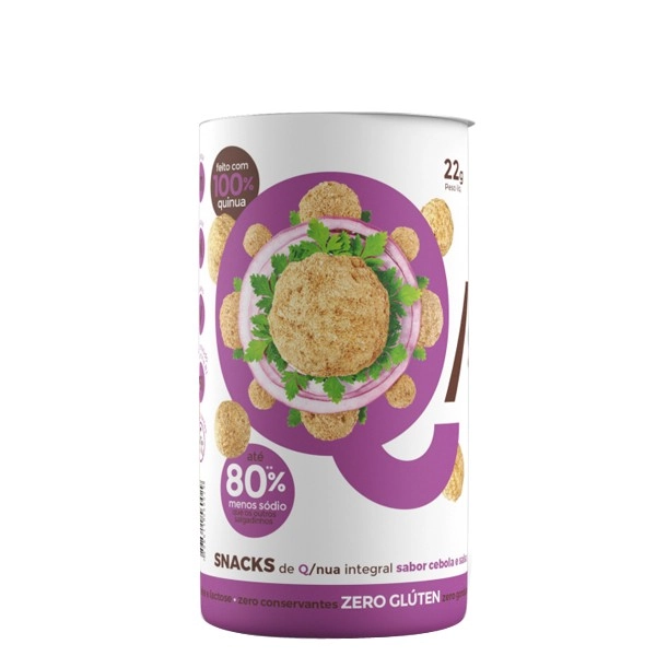 Snacks Sabor Cebola E Salsa Qsnack 22g