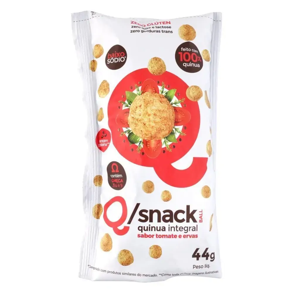 Snack De Quinua Tomate E Ervas 44g Mosmann