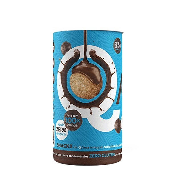 Snacks Sabor Chocolate Qsnack 33g
