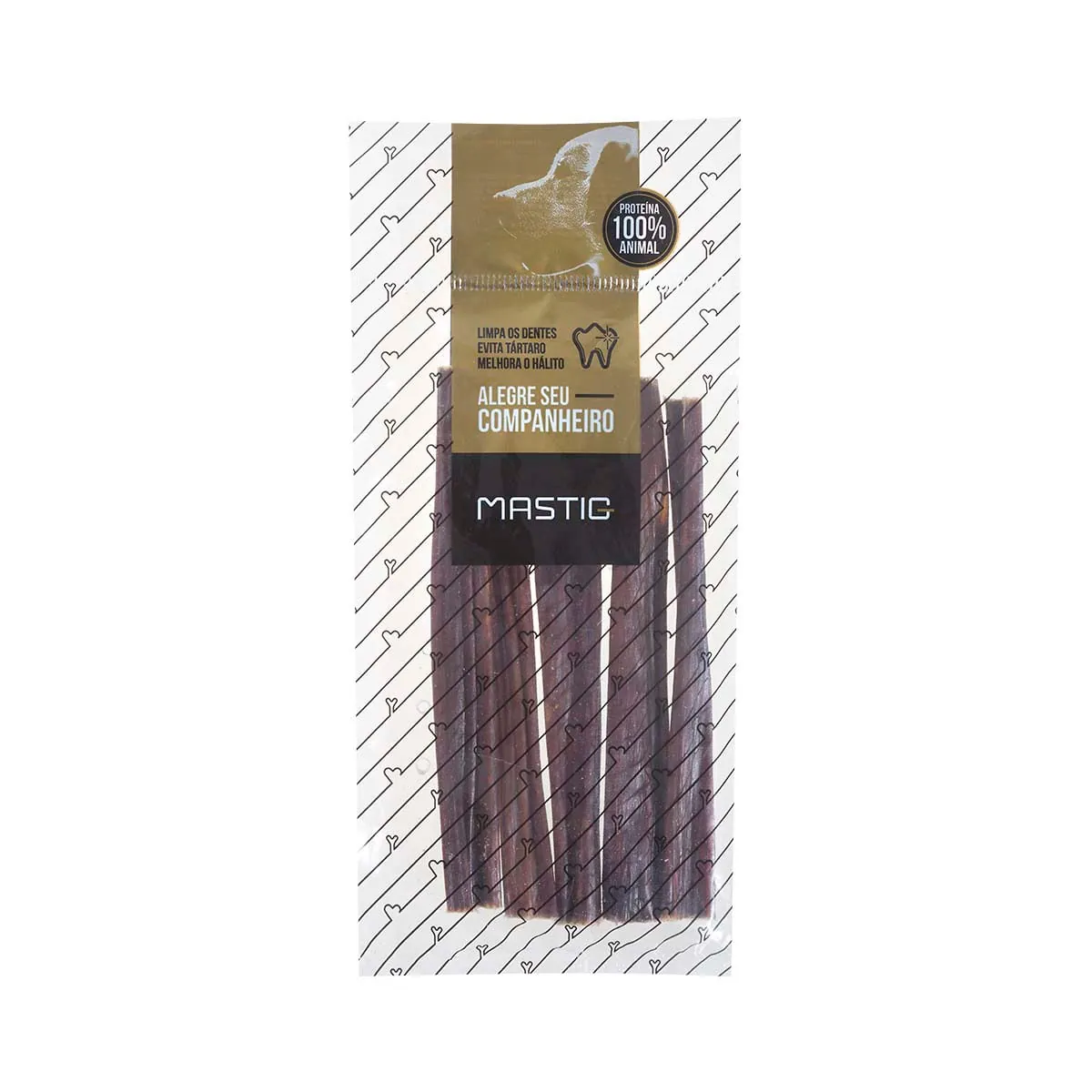 Bifinho Palito Pet 6" Mastig 5 Unidades
