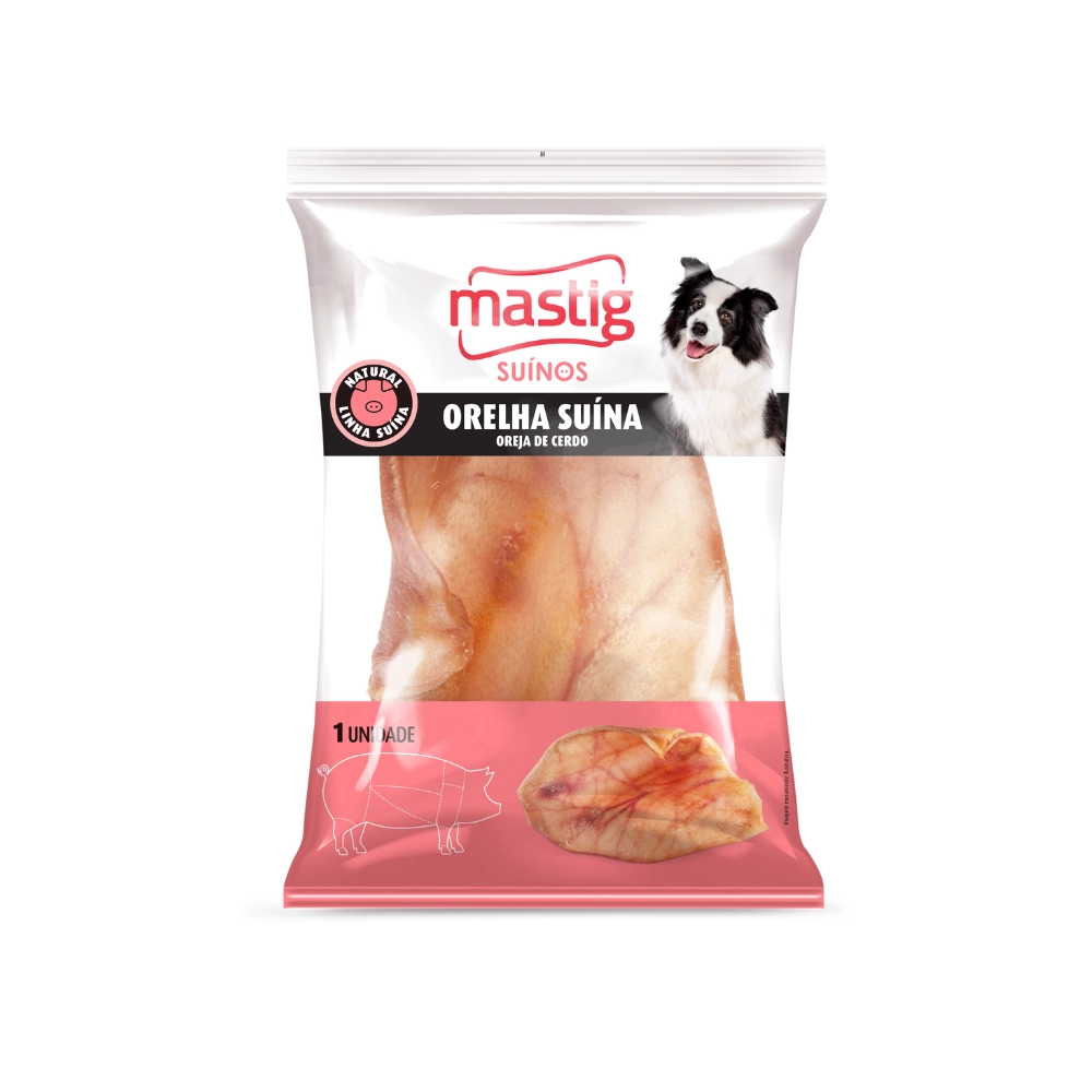 Orelha Suina 1 Pc 1x1