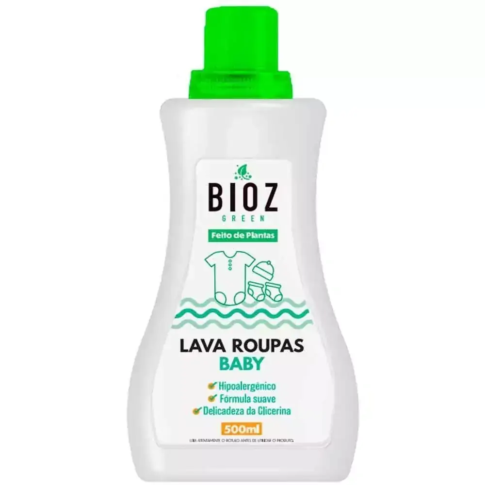 Lava Roupa Líquido Bioz Baby 500 ml