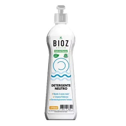 Detergente Neutro Biodegradável BioZ Green 470ml