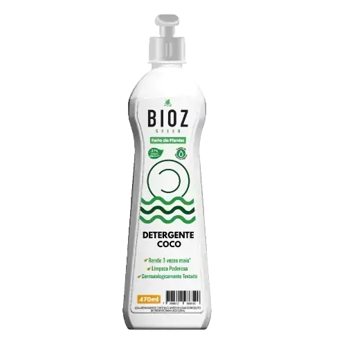 Detergente de Coco Biodegradável BioZ Green 470ml