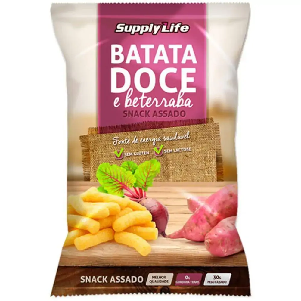 Snack Batata Doce 60g Supplylite