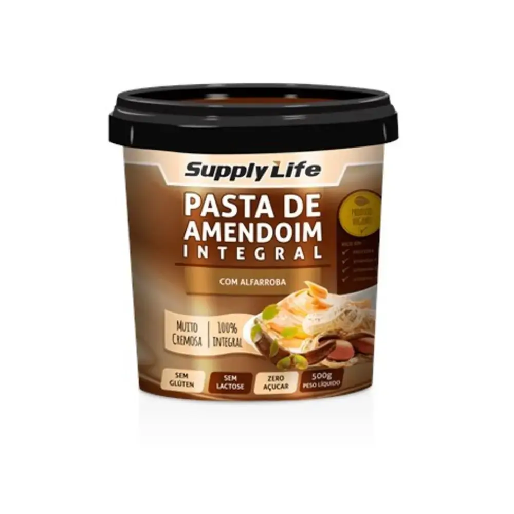 Pasta De Amendoim Alfarroba 500g Nutrilatina