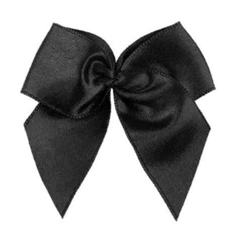 Laco De Cetim N5 Preto C/10
