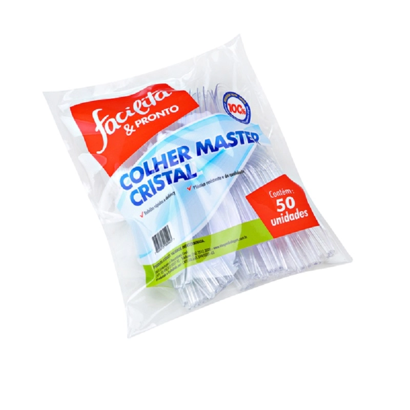 Colher Master Facilita Pronto Cristal C/50