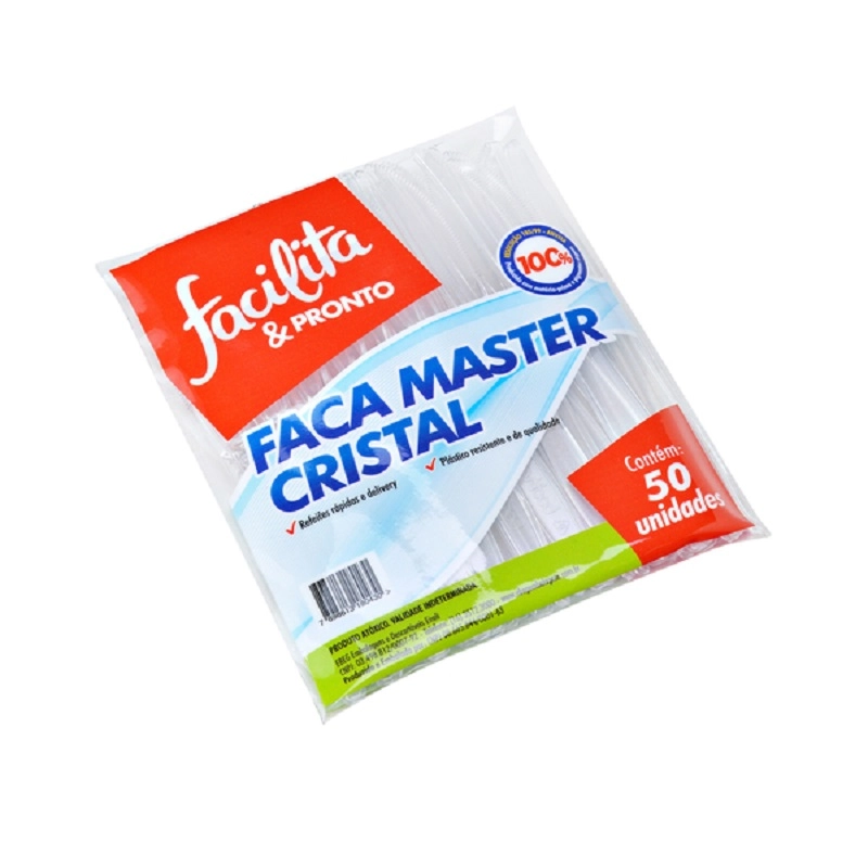 Faca Master Facilita Pronto Cristal C/50