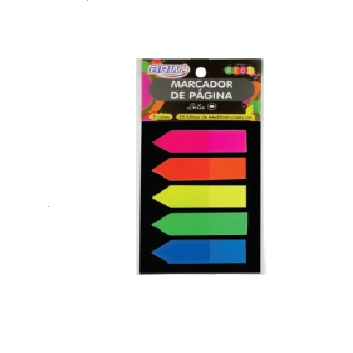 Bloco Adesivo 5uni 44x12mm Color Fl0001