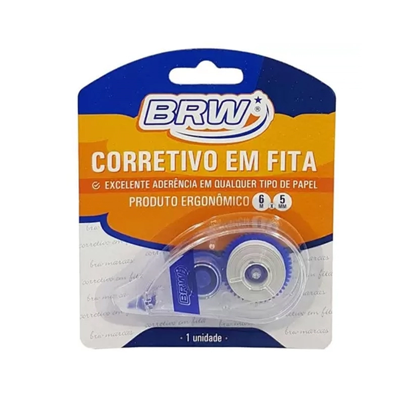 Fita Corretiva Brw 6m X 5mm Cf1002
