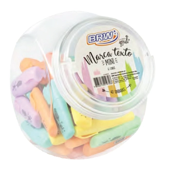 Marcador De Texto Mini Pastel Ca2016 Brw