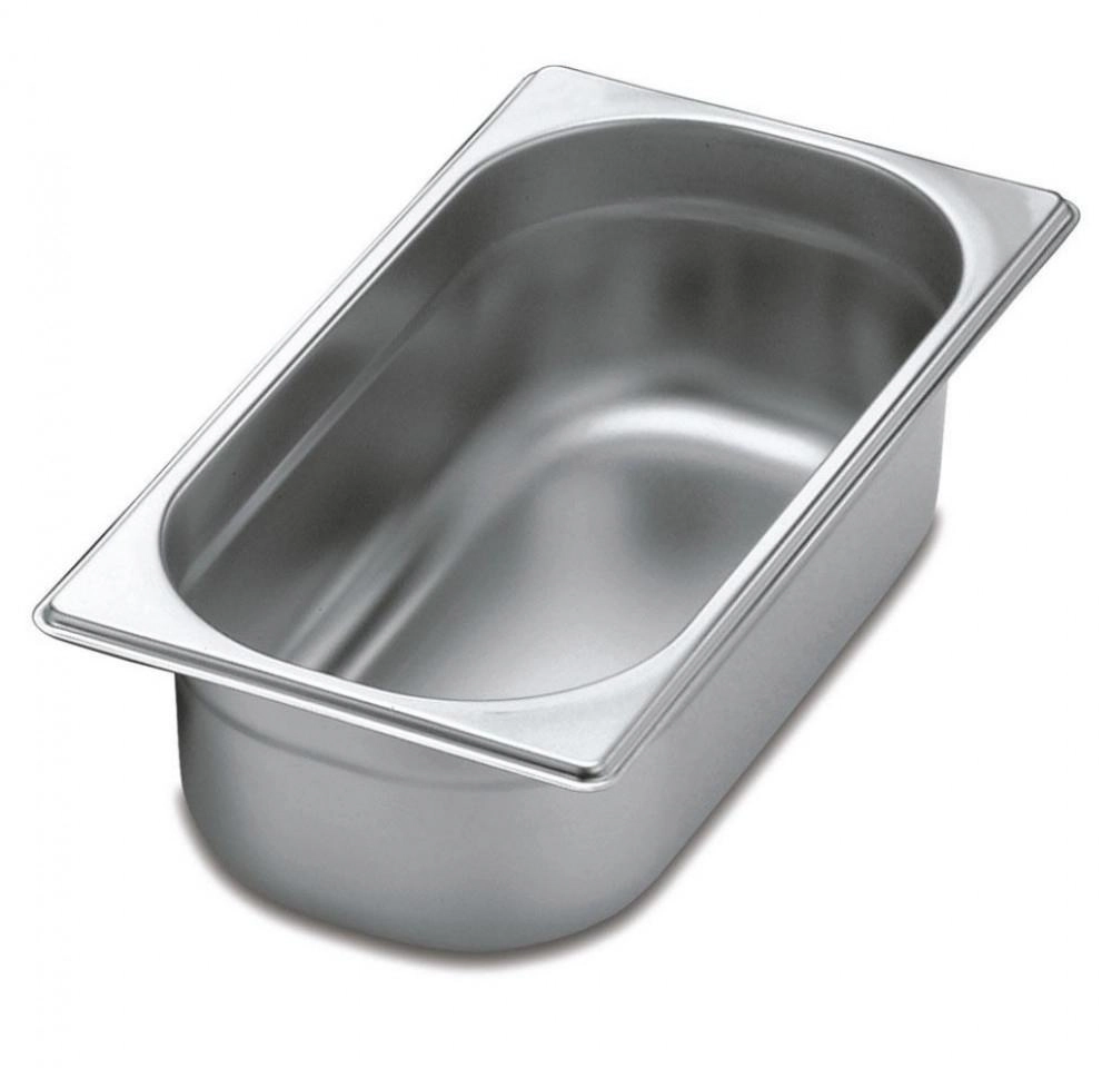 Cuba Gastronomica Inox Gn 1/3 X 150mm (325x176mm) - Brasinox
