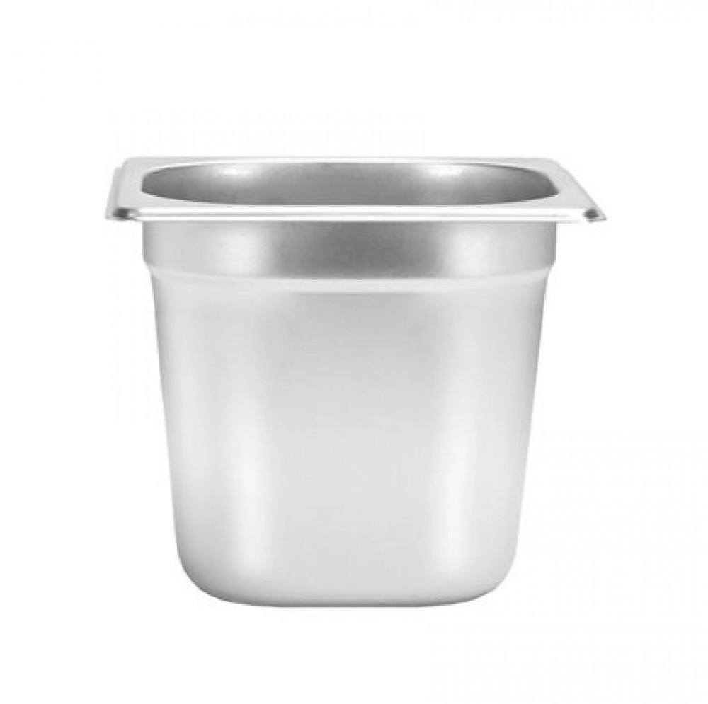 Cuba Gastronômica Inox Gn 1/6x150mm (176x162mm) - Brasinox