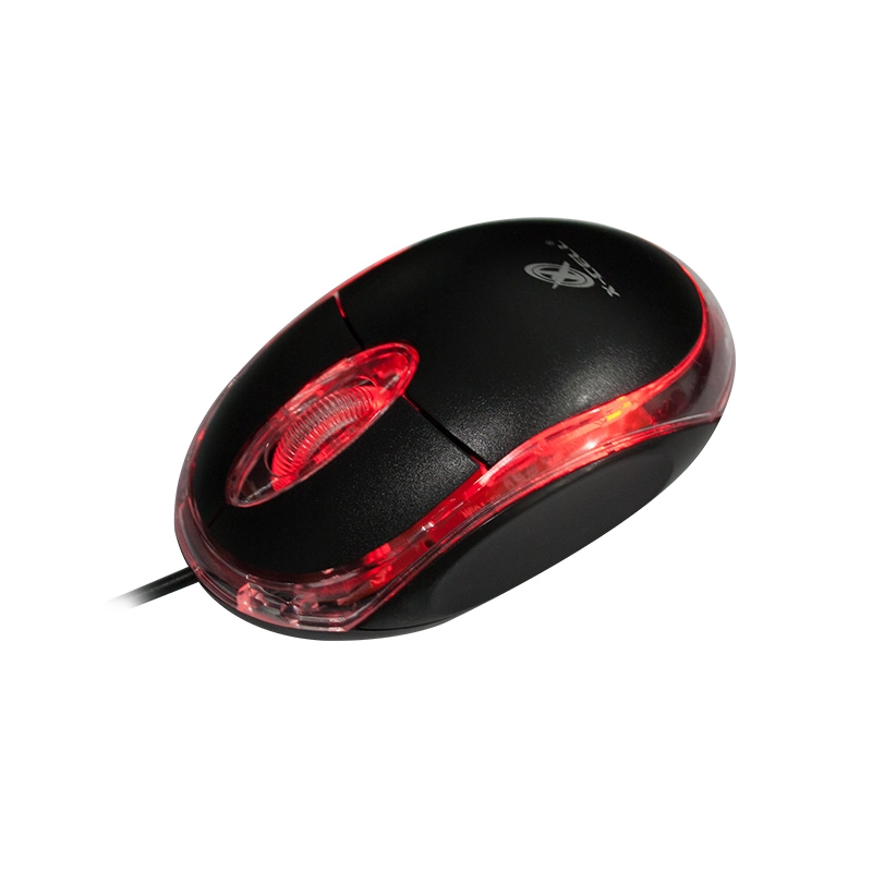 Mouse Óptico X-CELL Preto com fio USB
