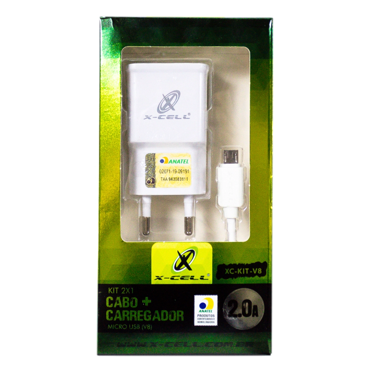 Carregad.smartph.1,2m V8