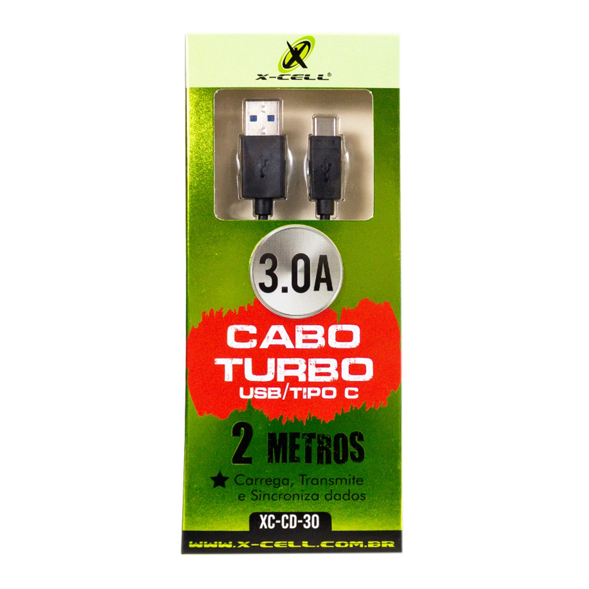 Cabo Usbxtipo C 2m Cd30