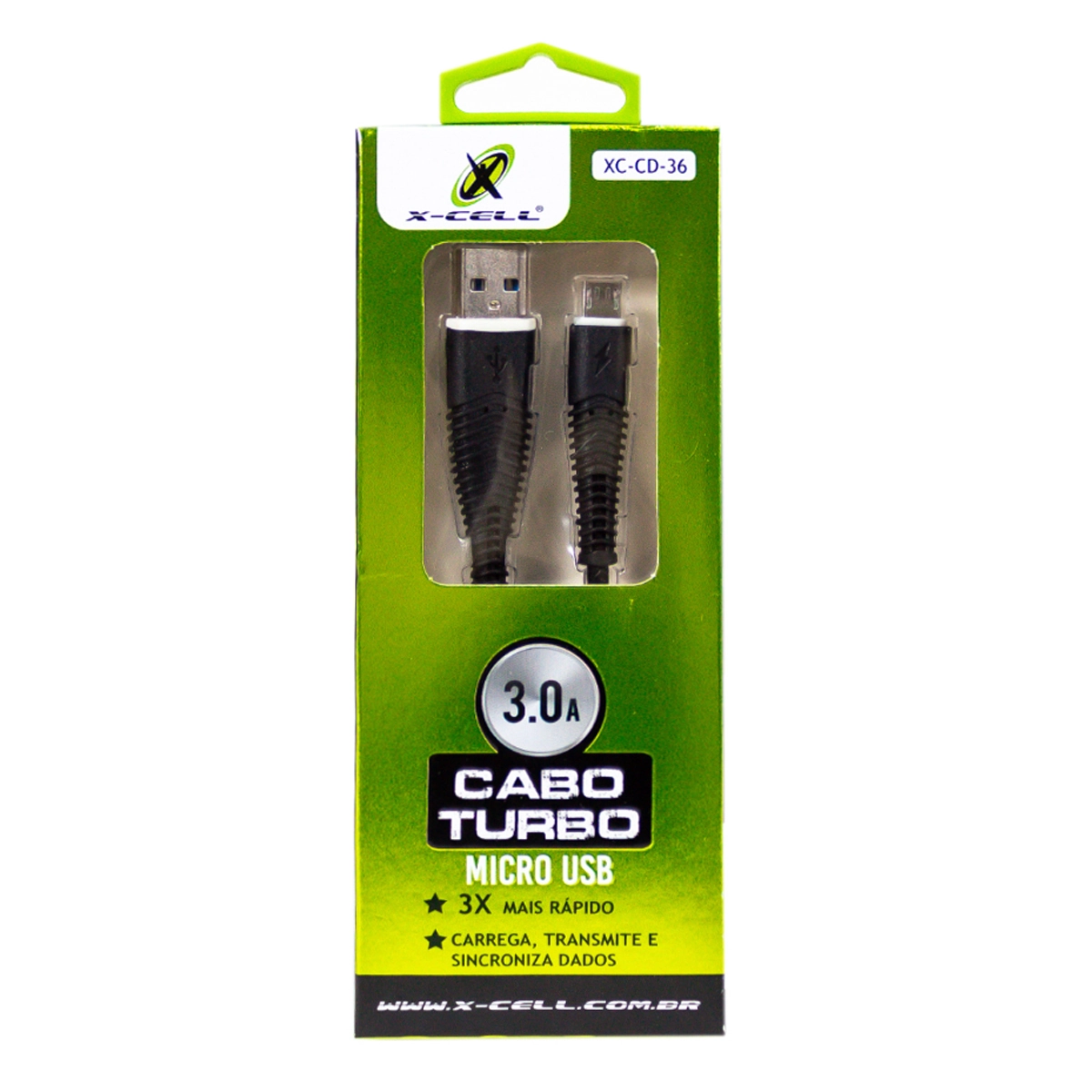 Cabo De Dados Usb Mod.xc Cd 36 Marca: X Cell