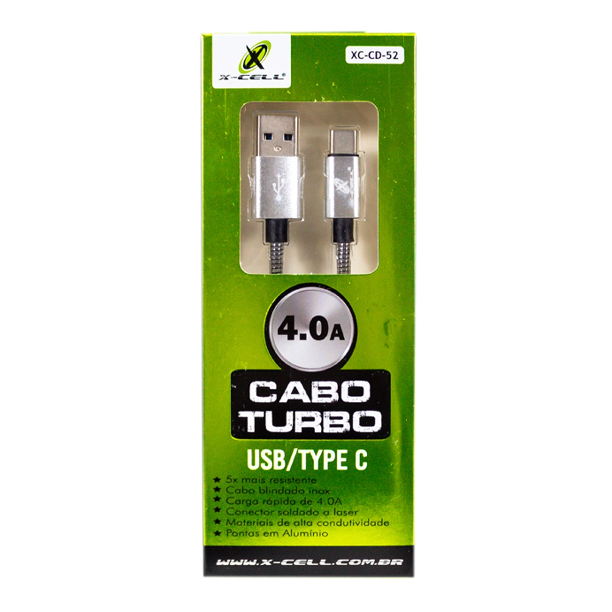 Cabo De Dados Usb Type C Xccd52