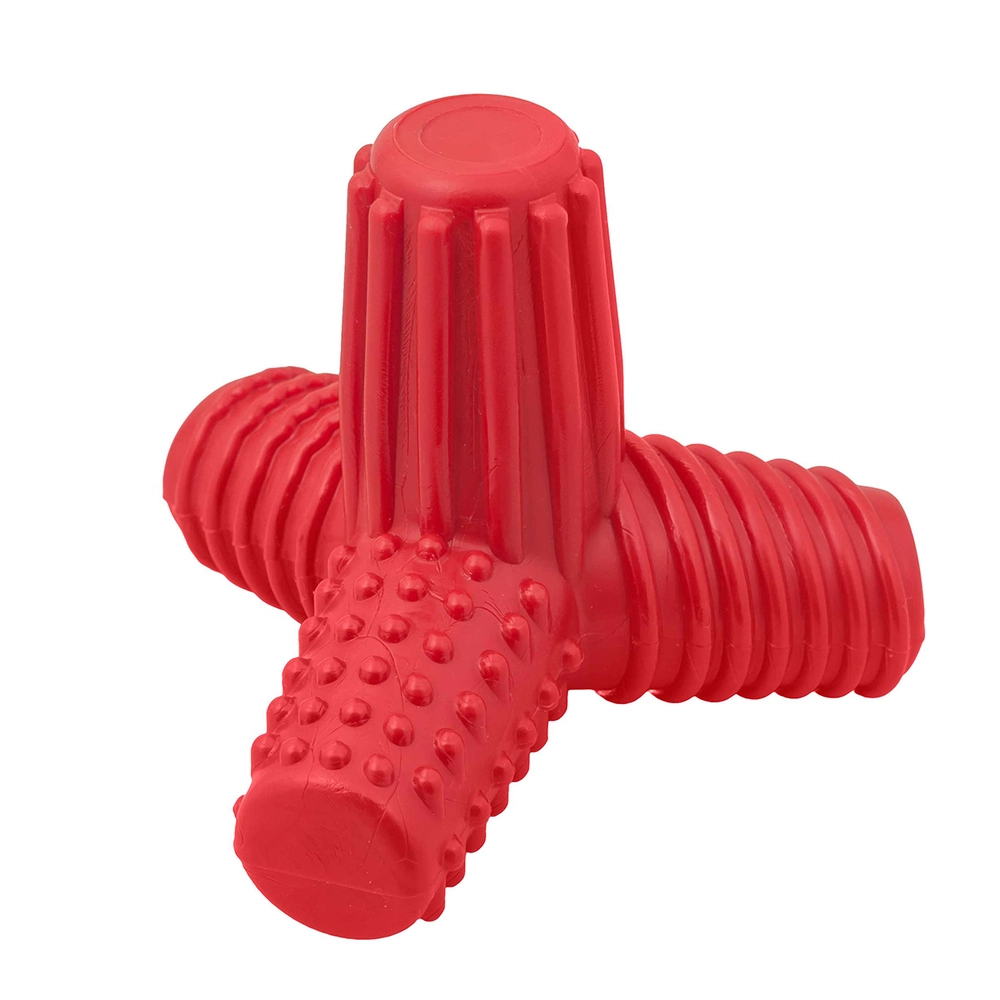 Brinquedo Mordedor 4dogs Nylon Vermelho Tamanho G Pet Games Un