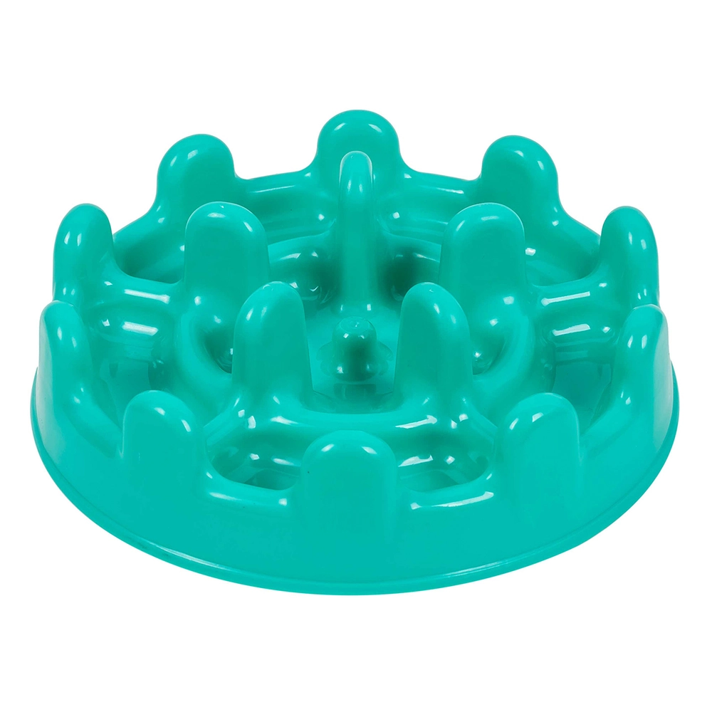 Comedouro Lento Pet Fit Verde ãgua Pet Games Unidade