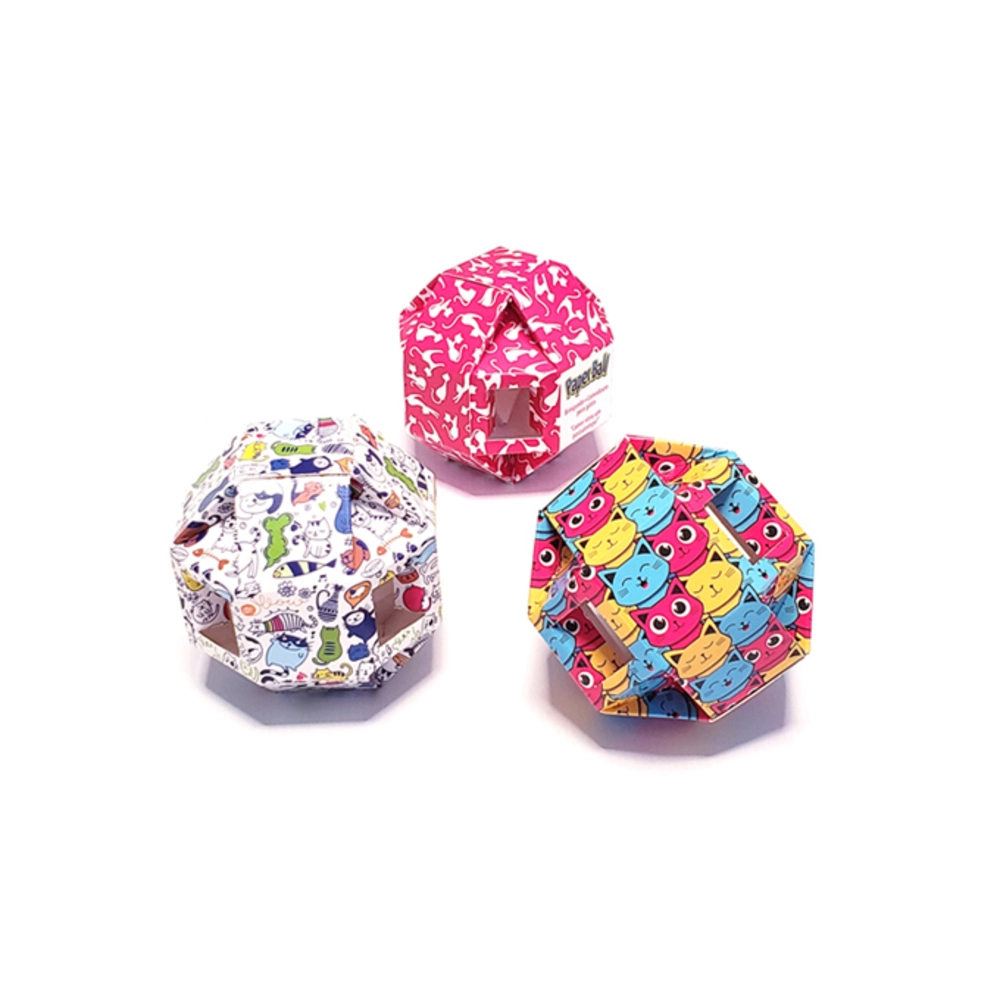 Paper Balls Com 3 Unids