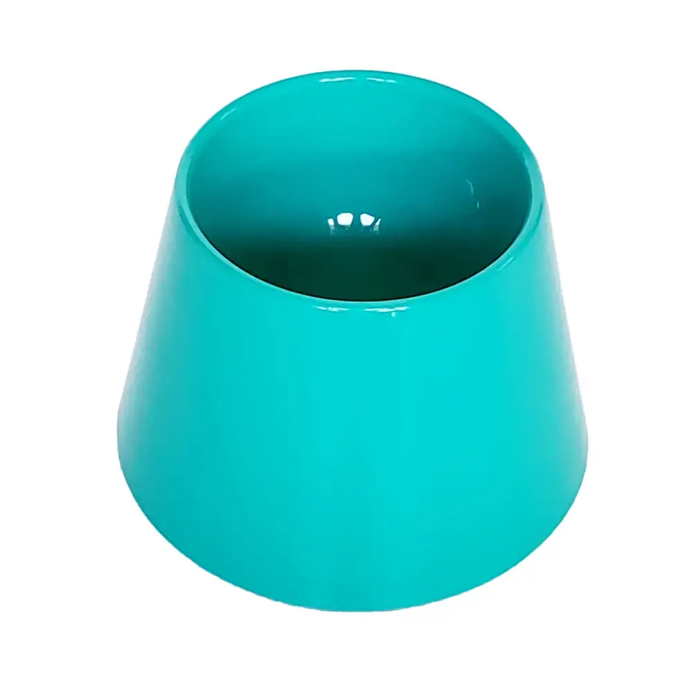 Comedouro Bebedouro Alto M Verde Agua