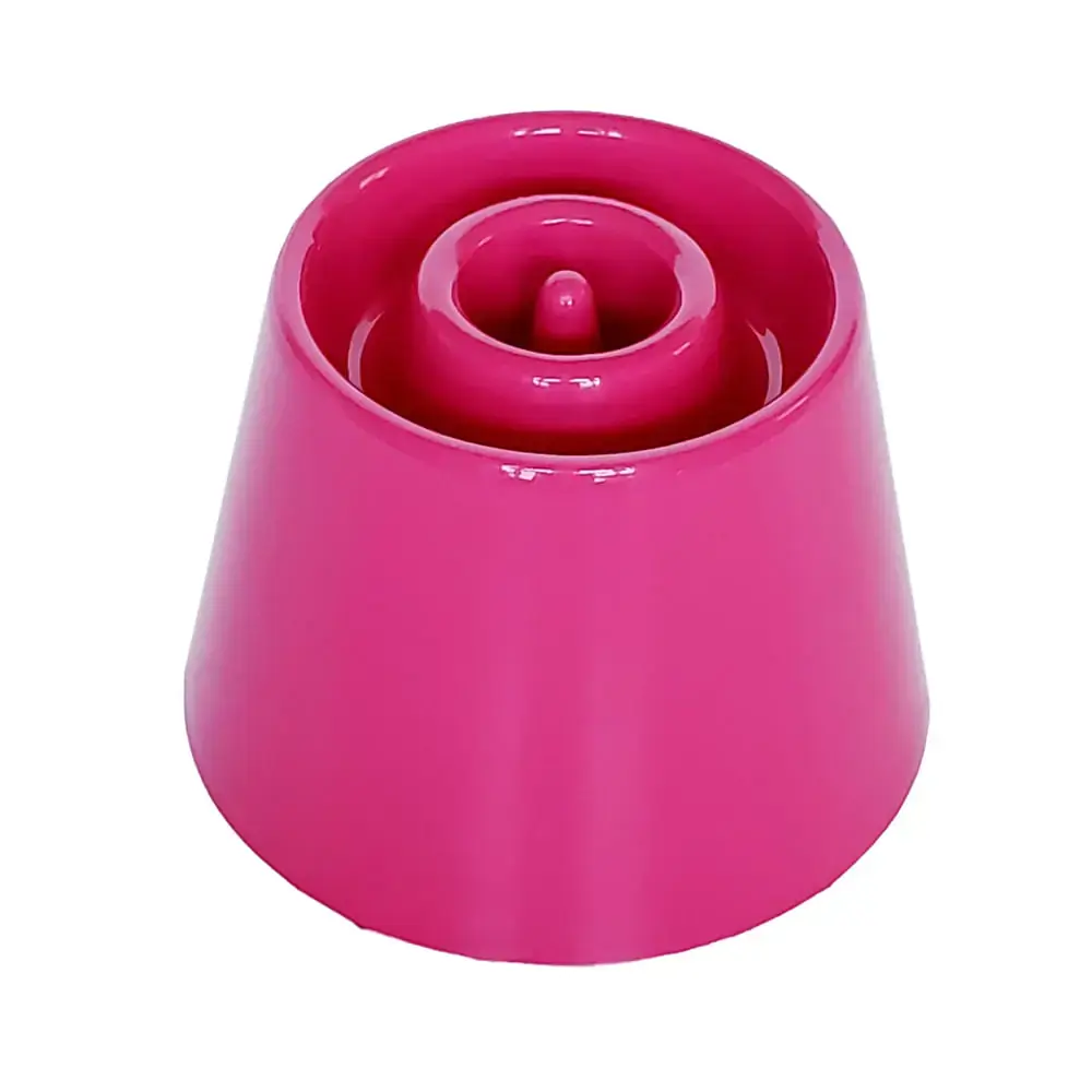 Comedouro Alto E Lento Dog Fit Azul M Pet Games