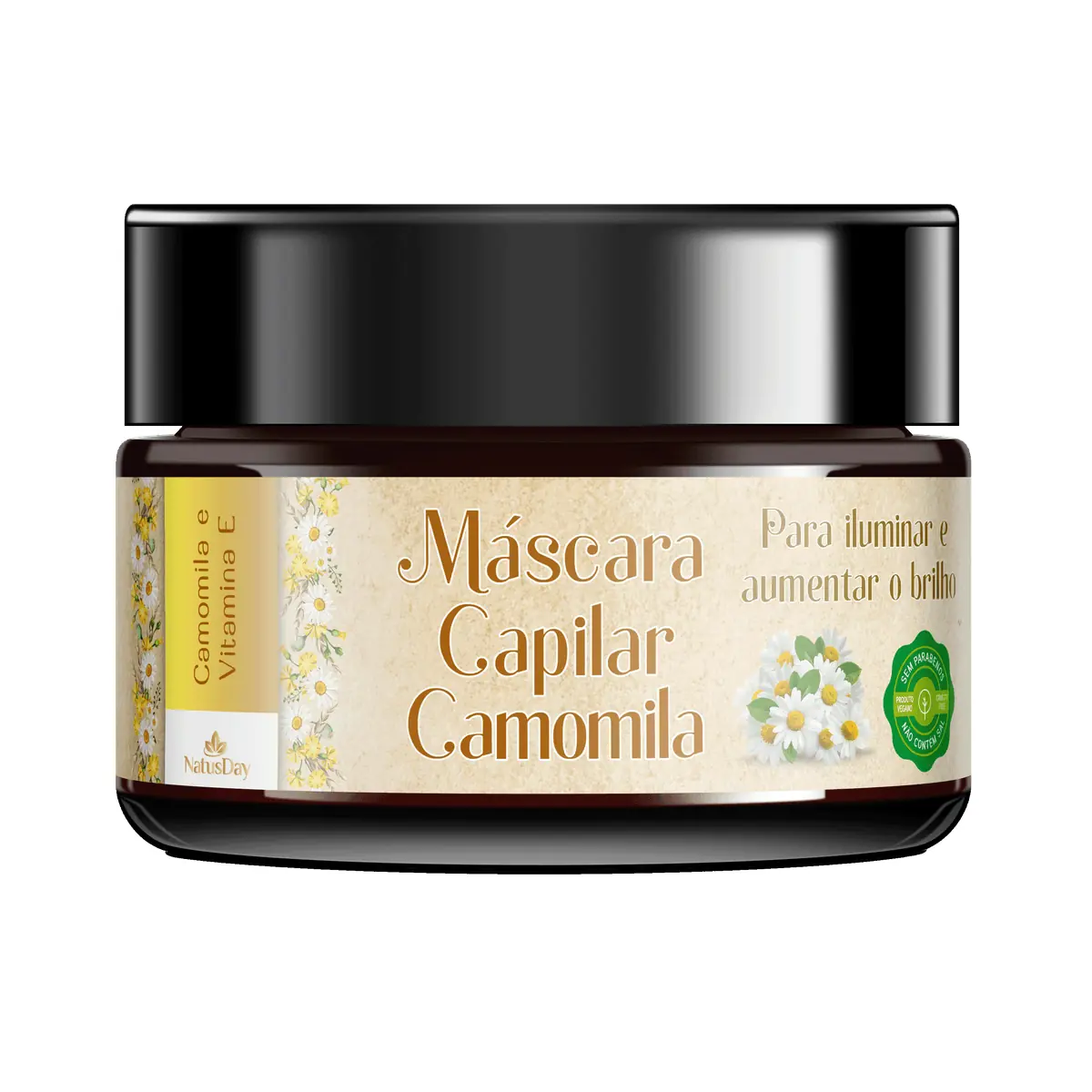 Máscara Capilar de Camomila (250g) - Natusday