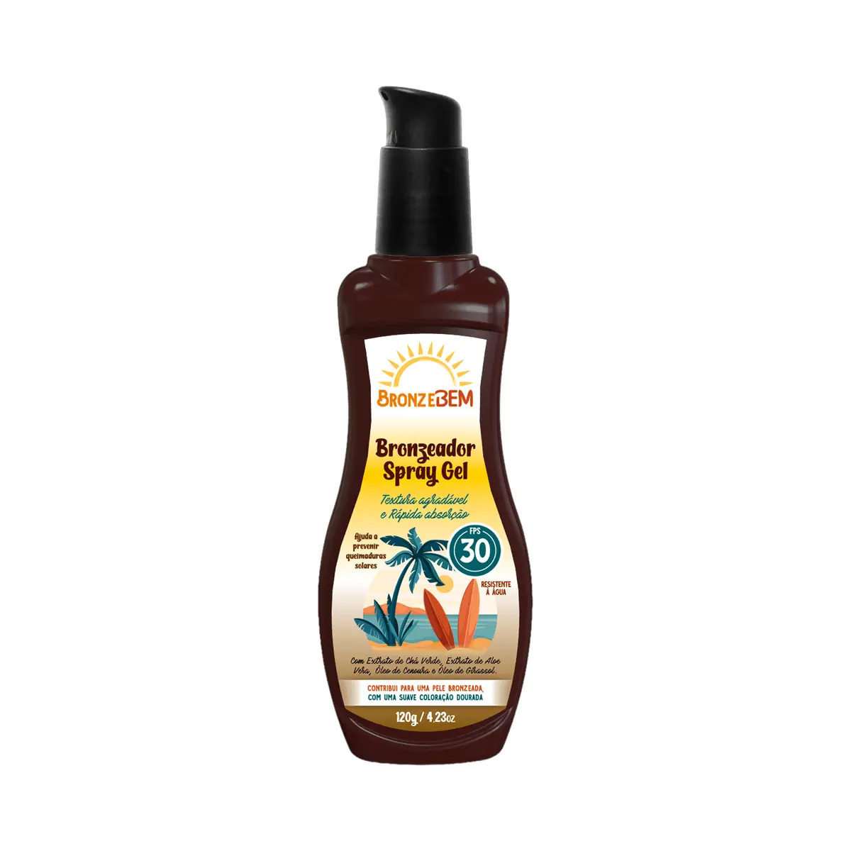 Bronzeador FPS 30 (120g) - Bronze Bem