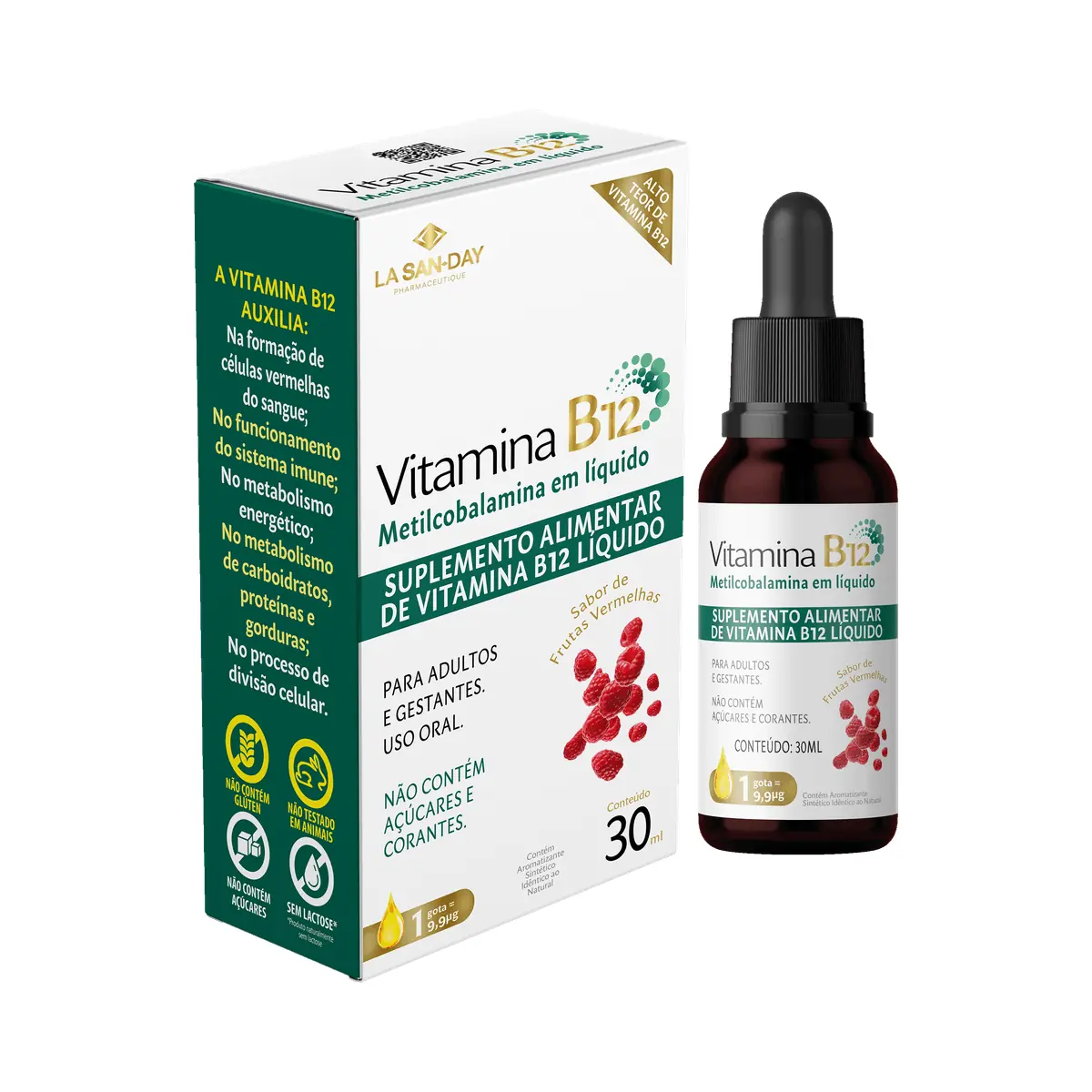 Vitamina B12 Líquida (30ml)