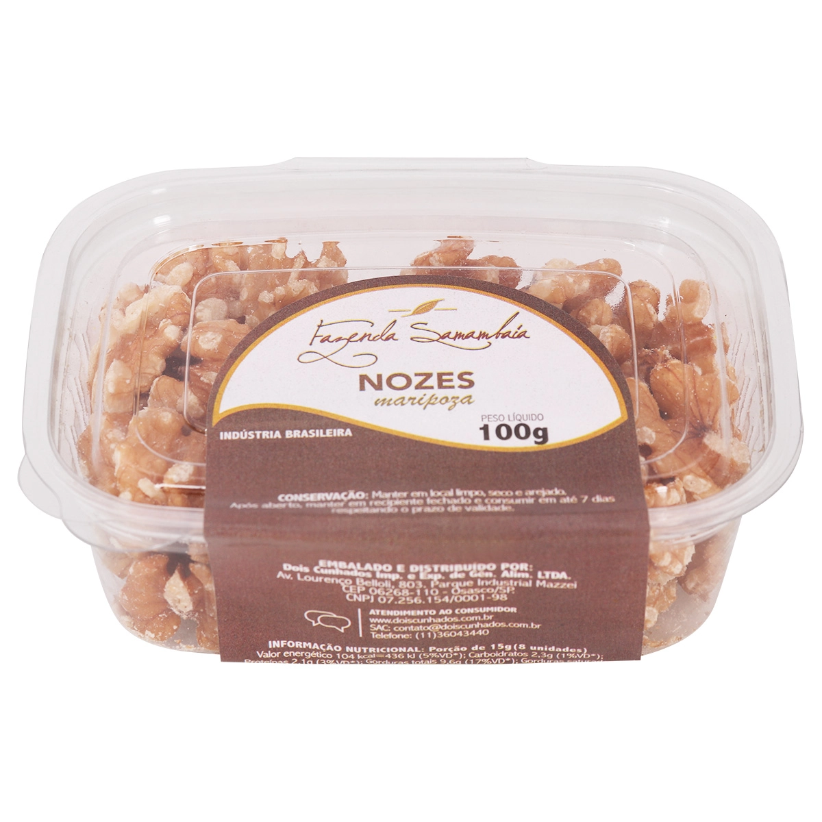 Nozes Dois Cunhados 100g
