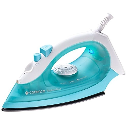 Ferro De Passar Roupa á Vapor 1000w Saphiro Blue Iro213 Cadence
